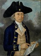 Guan Zuolin of Macao Portrait of Captain Joseph Huddart oil painting artist